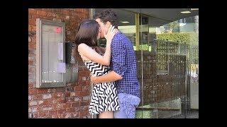 Psychic Reading KISSING PRANK - Girl Unexpectedly Kissing Guys!!