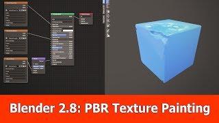 Blender 2.8 Tutorial : PBR Texture Painting