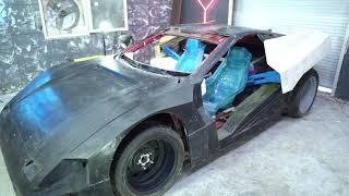 New door mechanism, seats and finish pneumatic suspension. Quadra V-Tech. Cyberpunk 2077. Part 15