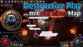 「3.25」Destructive Play, aber mit nur einer Map! (clever use of mechanics) | German/Deutsch