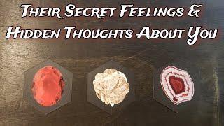  Their SECRET Feelings & HIDDEN Thoughts About YOU!  Pick A Card Love Reading