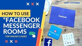 HOW TO USE FACEBOOK MESSENGER ROOMS FOR ONLINE CLASSES | Create a Room on Mobile Phone - Easy Guide