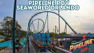 Pipeline Front Row POV - SeaWorld Orlando