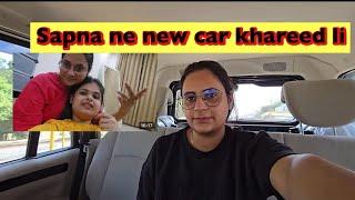 @snappygirls02 Snappy girls Sapna Chaudhary ne new Car khareed li️kiye khatu Shyam ke darshan 