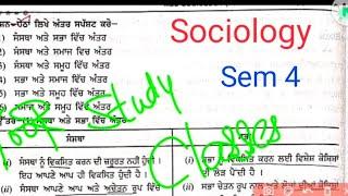 #ba #sem4 #sociology #unit 1 #chapter1