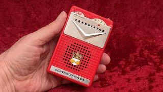 Vectors Ate My Transistor Radio - 1960 Lloyds Electra 2-transistor Candle - collectornet.net