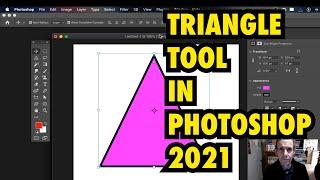 How To Use Triangle Tool In Photoshop Tutorial | Graphicxtras