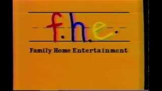 f.h.e Family Home Entertainment - 1986 video Logo