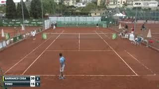 Javier Barranco Cosano (ESP) vs Giovanni Fonio (ITA) Napoli challenger 2021 Q2