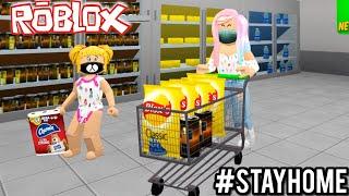 Roblox Family Stay Home Routine in Bloxburg with Goldie & Titi Games