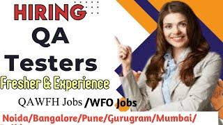 Software testing Jobs 2025 | Manual & Automation Testing | Fresher & Experience Jobs | Tech Bharat