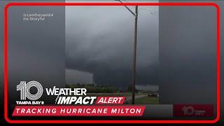 Tornados, water spouts popping up across Florida ahead of Hurricane Milton