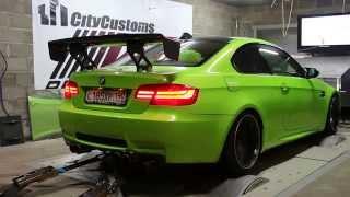 BMW335 SingleTurbo on SuperFlow CityCustoms