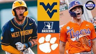 West Virginia vs #11 Clemson (INCREDIBLE!) | Regionals Winners Bracket | 2025 College Baseball