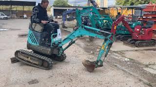 Kobelco sk09SR / Обзор мини-экскаватора из Японии