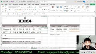 Excel Modules 5-8 SAM Capstone Project 1a | NewSight Consulting | NP_EX19_CS5-8a