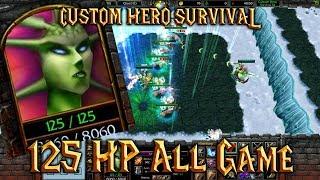 Warcraft 3 | Custom Hero Survival 5.1 | 125 HP ALL GAME