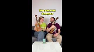 Summertime Sadness Lana Del Rey Ukulele Cover (Ukulele Duo Mimi Mitina + UkuleleLovers)