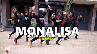 MONALISA (Remix) - LOJAY (Official Dance Video) ft. Sarz & Chris Brown | Dance Republic Africa