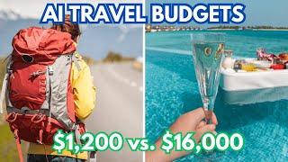 What Your AI-Powered Travel Budget Looks Like at Every Income Level 