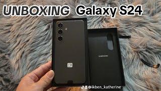 Samsung Galaxy S24 in Onyx Black Unboxing !