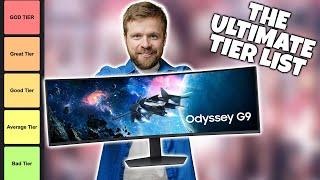 The BEST Ultrawide Gaming Monitor Tier List (2025 Edition)