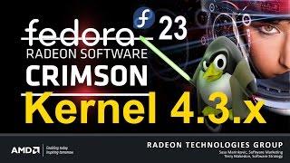 Como se INSTALAVA driver Crimson no Fedora -OpenGL 4.5 -Kernel 4.3.x- XFCE - não faça