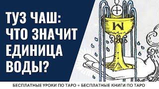 ТУЗ КУБКОВ - Младший аркан - ПОДРОБНЫЙ разбор / ОБУЧЕНИЕ ТАРО БЕСПЛАТНО 