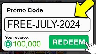 This *SECRET* Promo Code Gives FREE ROBUX! (Roblox July 2024)