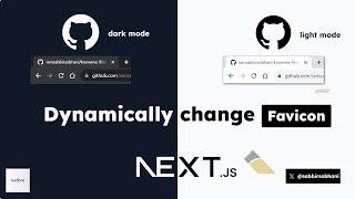 How to Dynamically Change Favicon Icon in Next.js