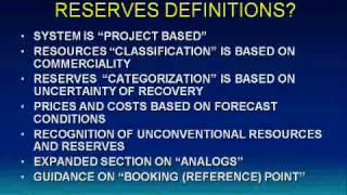 2007-2008: Petroleum Reserves Estimates