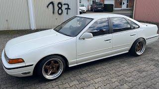 Nissan cefiro rb20det(r32 skyline engine) brutal blow off sound! 日産セフィーロ