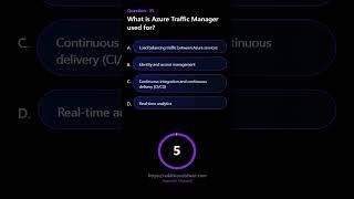 What is Azure Traffic Manager used for