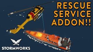 New AI Rescue Service Addon!! - Stormworks