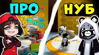 Нуб vs Про в Симуляторе Пчеловода! Машка Убивашка и Панда в Bee Swarm Simulator Roblox