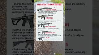 Best Rifles For Home Defense