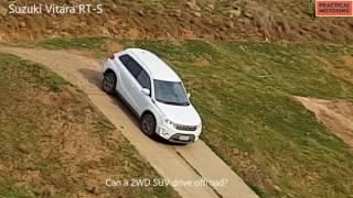 A 2WD SUV drives offroad: Suzuki Vitara RT-S - 4x4.practicalmotoring.com.au