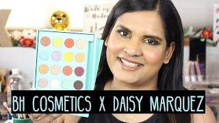 BH COSMETICS X DAISY MARQUEZ EYESHADOW PALETTE SWATCHES | Karen Harris Makeup