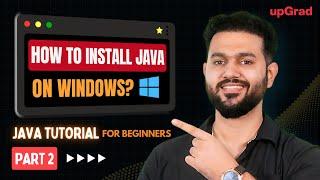 Java Tutorial for Beginners Part 2: How to Download & Install Java for Windows 10 | Install Eclipse