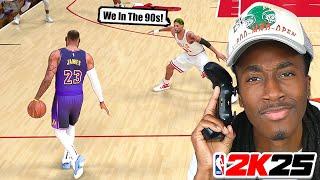 Going Off W/ The Glorious KING JAMES In NBA 2k25 Play Now Online