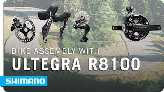 BIKE ASSEMBLY FEAT. ULTEGRA R8100 GROUPSET | SHIMANO