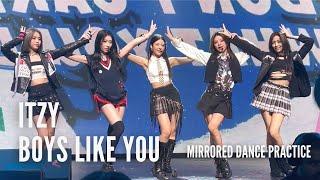 ITZY 'Boys Like You' Mirorred Dance Practice