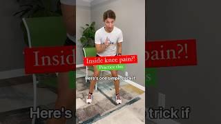 One simple trick to reduce inside knee pain when squatting
