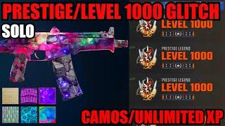 *USE ASAP* SOLO MAX PRESTIGE GLITCH! CAMO/UNLIMITED XP GLITCH BO6! BO6 GLITCHES! BO6 ZOMBIES GLITCH!