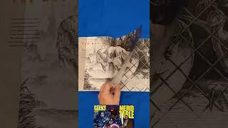 GNT page through Jurassic Park official movie souvenir magazine Topps 1993 world life finds a way