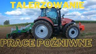 TALERZOWANIE I UPRAWA POŻNIWNA, 2XJOHN DEERE, CASE, NEW HOLLAND W AKCJI