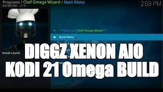 NEW Best Kodi Build - DIGGZ XENON AIO KODI 21 OMEGA BUILD| The Best Working Build 2025