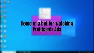 Automated Profitcentr Ad Viewer | Web Automation Tool