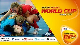 Belarus vs Austria - Full Match Women's Indoor Hockey World Cup 2015 Germany Quarter-Final