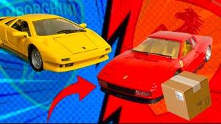 unboxing My 1:24 New Lamborghini Diablo & Ferrari Testarossa! (MUST WATCH) #diecastmodel #unboxing